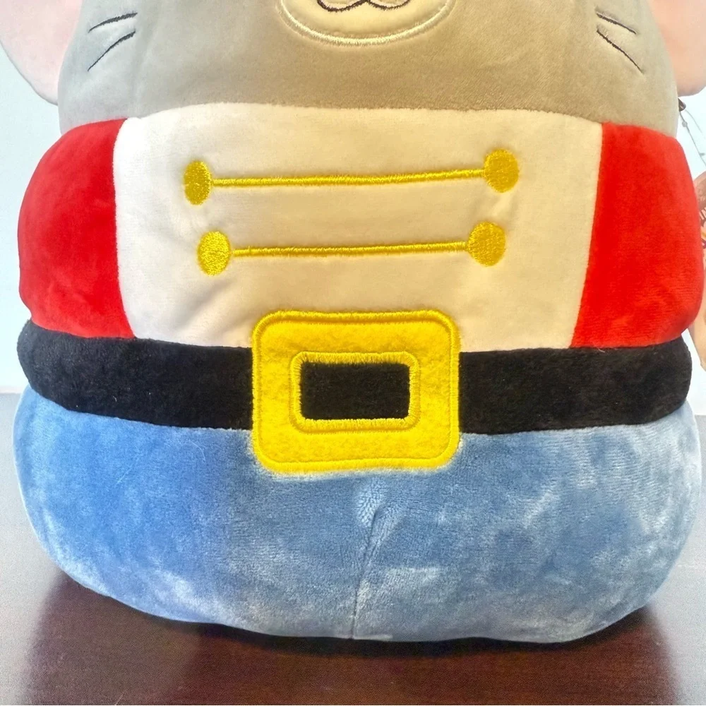 Squishmallows Murray the Mouse 12in Holiday Collectible Edition Nutcracker Plush